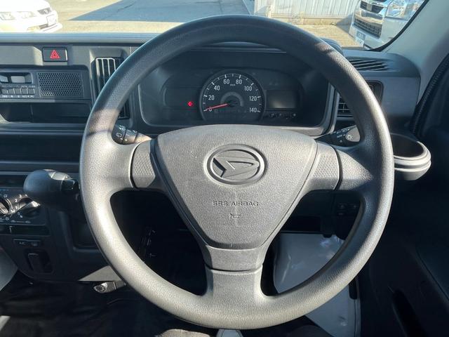 ハイゼットカーゴ ＤＸ　ＳＡＩＩＩ　ＥＴＣ　キーレス　衝突回避軽減　横滑り防止装置　トラクションコントロール　アイドリングストップ　両側スライドドア　パワステ　パワーウィンドウ　ＡＢＳ（9枚目）