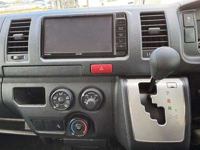 ハイエースバン DX GLパッケージ ナビ TV ETC バックカメラ キーレス 電動格納ミラー 横滑り防止装置 衝突回避軽減 盗難防止装置(16枚目)