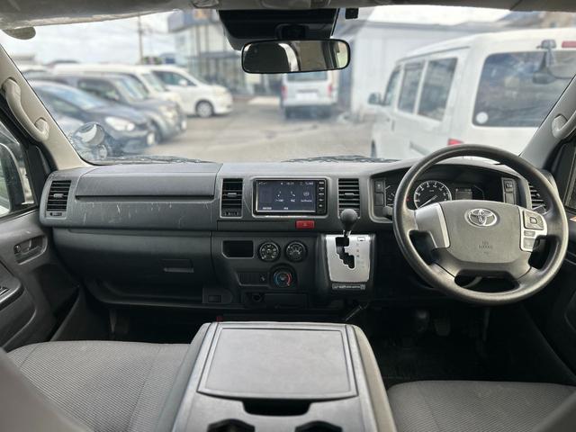 ハイエースバン DX 軽油 ナビ TV ETC キーレス 盗難防止装置 衝突回避軽減 横滑り防止装置 両側スライドドア PS PW エアバック(2枚目)