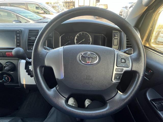 ハイエースバン ロングDX ナビ TV ETC バックカメラ キーレス 衝突回避軽減 横滑り防止装置 パワステ パワーウィンドウ エアバッグ ABS(10枚目)