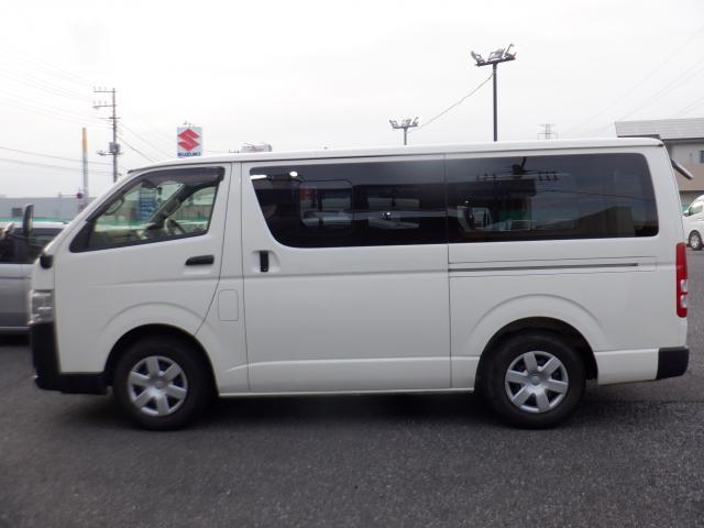 ハイエースバン ロングDX ナビ バックカメラ ETC キーレス TV CD 衝突回避軽減 MTモード付 盗難防止装置 両側スライドドア パワステ パワーウィンドウ ABS(4枚目)