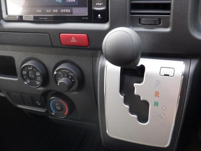 ハイエースバン ロングDX ナビ バックカメラ ETC キーレス TV CD 衝突回避軽減 MTモード付 盗難防止装置 両側スライドドア パワステ パワーウィンドウ ABS(16枚目)