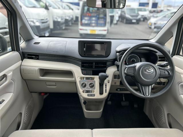 ムーヴ Ｌ　ＳＡＩＩＩ　バックカメラ　ＥＴＣ　キーレス　衝突回避軽減　横滑り防止装置　盗難防止装置　トラクションコントロール　アイドリングストップ　ＣＤ　ベンチシート　パワステ　パワーウィンドウ　ＡＢＳ（2枚目）