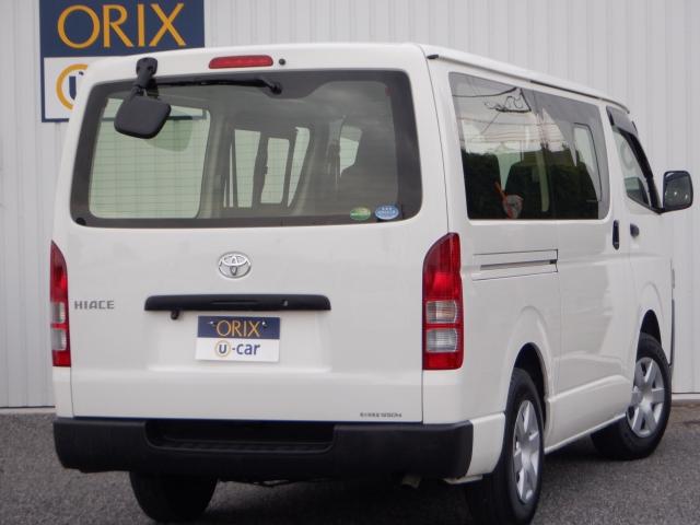 ハイエースバン ロングDX ナビ TV バックカメラ ETC キーレス 盗難防止装置 衝突回避軽減 横滑り防止装置 両側スライドドア CD パワステ パワーウィンドウ ABS(3枚目)