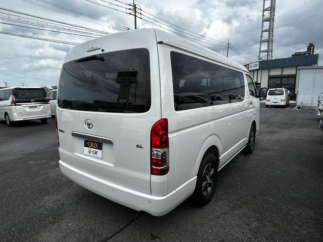 ハイエースワゴン ＧＬ　片側電動スライドドア　盗難防止装置　衝突回避軽減　横滑り防止装置　スマートキー　プッシュスタート　３列シート　パワステ　パワーウィンドウ　ＡＢＳ（3枚目）