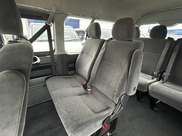 ハイエースワゴン ＧＬ　片側電動スライドドア　盗難防止装置　衝突回避軽減　横滑り防止装置　スマートキー　プッシュスタート　３列シート　パワステ　パワーウィンドウ　ＡＢＳ（28枚目）