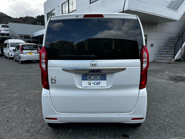 N-BOX L バックカメラ ETC 両側/片側電動スライドドア スマートキー プッシュスタート シートヒーター クルーズコントロール 衝突回避軽減 横滑り防止装置 ベンチシート LEDヘッドライト ウィンカーミラー(5枚目)