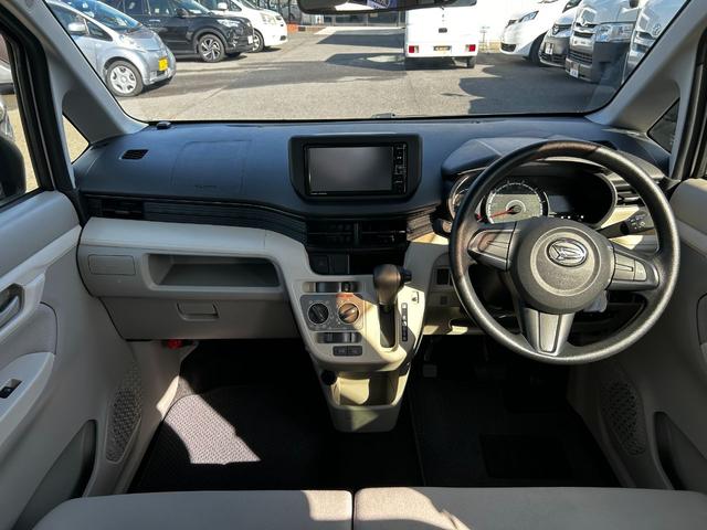 ムーヴ L SAIII 純正ナビ ETC キーレス 衝突回避軽減 横滑り防止装置 アイドリングストップ ベンチシート CD パワステ パワーウィンドウ ABS(2枚目)