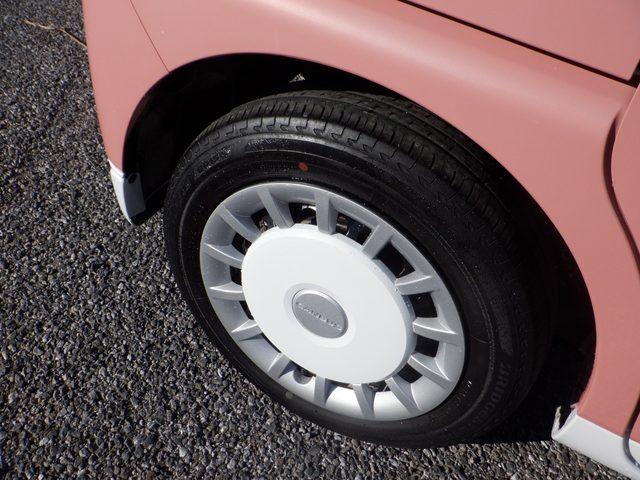 ムーヴキャンバス ストライプスＧ　バックカメラ　両側電動スライドドア　シートヒーター　スマートキー　プッシュスタート　盗難防止装置　衝突回避軽減　横滑り防止装置　アイドリングストップ　ベンチシート　ＰＳ　ＰＷ（18枚目）