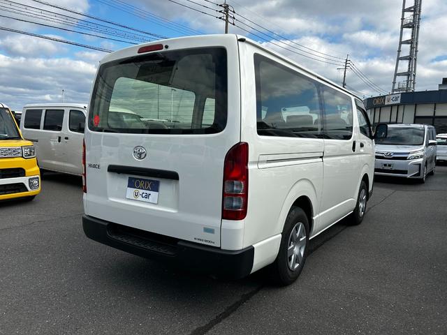 ハイエースバン ロングＤＸ　キーレス　バックカメラ　ＥＴＣ　衝突回避軽減　横滑り防止装置　両側スライドドア　パワステ　パワーウィンドウ　ＡＢＳ（3枚目）