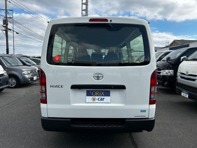 ハイエースバン ロングＤＸ　キーレス　バックカメラ　ＥＴＣ　衝突回避軽減　横滑り防止装置　両側スライドドア　パワステ　パワーウィンドウ　ＡＢＳ（5枚目）