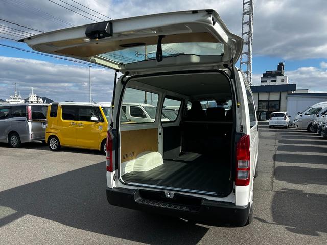 ハイエースバン ロングＤＸ　キーレス　バックカメラ　ＥＴＣ　衝突回避軽減　横滑り防止装置　両側スライドドア　パワステ　パワーウィンドウ　ＡＢＳ（32枚目）