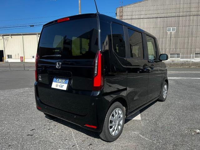 Ｎ－ＢＯＸ 　ナビ　バックカメラ　ＥＴＣ　両側／片側電動スライドドア　スマートキー　プッシュスタート　クルーズコントロール　衝突回避軽減　横滑り防止装置　ベンチシート　ウィンカーミラー　ＬＥＤヘッドライト（3枚目）