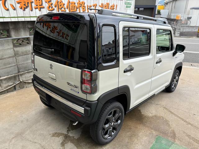 ハスラー タフワイルドターボ　２トーンカラー　全方位モニタ付き９インチナビ　新車（7枚目）