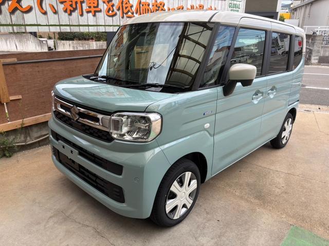 スペーシア ハイブリッドＸ　全方位モニタ付き９インチナビ　２トーンカラー　新車（11枚目）