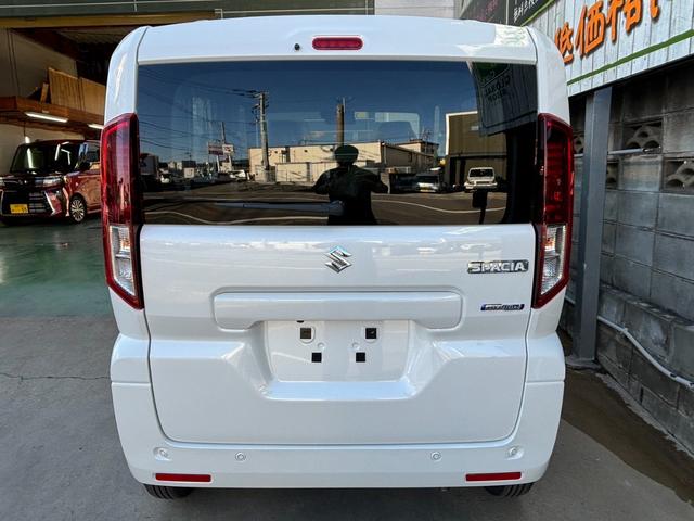 スペーシア ハイブリッドＸ　全方位モニタ付き９インチナビ　セーフティプラスパック　オプションカラー　新車（6枚目）