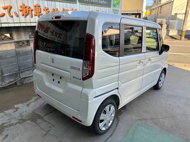 スペーシア ハイブリッドＸ　全方位モニタ付き９インチナビ　セーフティプラスパック　オプションカラー　新車（7枚目）