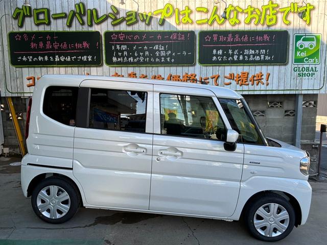 スペーシア ハイブリッドＸ　全方位モニタ付き９インチナビ　セーフティプラスパック　オプションカラー　新車（8枚目）