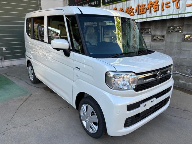 スペーシア ハイブリッドＸ　全方位モニタ付き９インチナビ　セーフティプラスパック　オプションカラー　新車（9枚目）