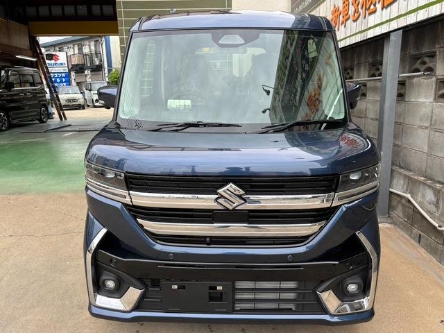 スペーシアカスタム ハイブリッドＸＳ　全方位モニタ付き９インチナビ　新車（10枚目）
