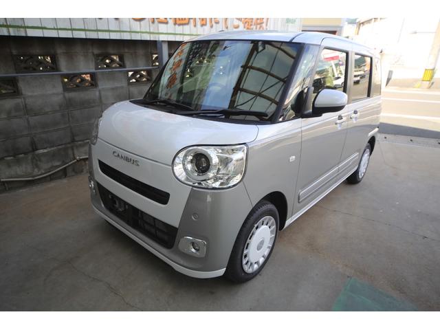 ムーヴキャンバス ストライプスＧターボ　新車（11枚目）