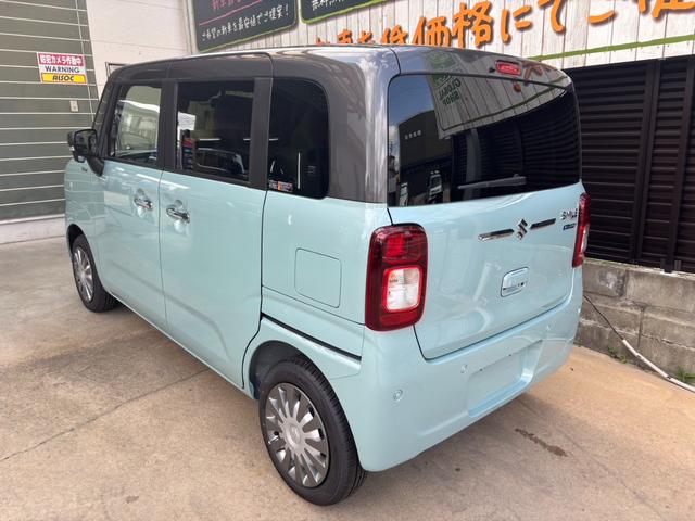 ワゴンＲスマイル ハイブリッドＸ　２トーンカラー　全方位モニタ付きナビ　新車（4枚目）