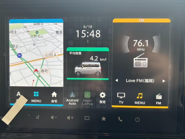 ワゴンＲスマイル ハイブリッドＸ　２トーンカラー　全方位モニタ付きナビ　新車（33枚目）