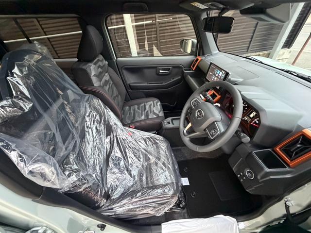 タフト Ｇ　９インチスマホ連携ディスプレイオーディオ　バックカメラ　新車（10枚目）