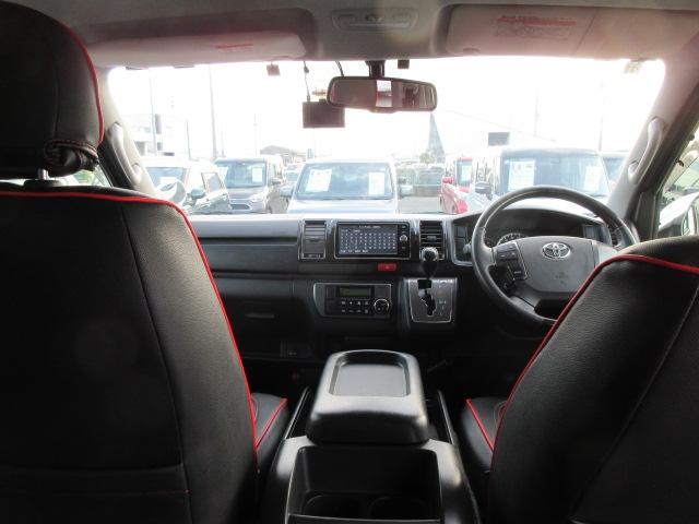 ハイエースバン スーパーGL ダークプライム 2年保証 メモリーナビ フルセグ バックカメラ モデリスタエアロ ドラレコ前後 ETC LEDライト(4枚目)