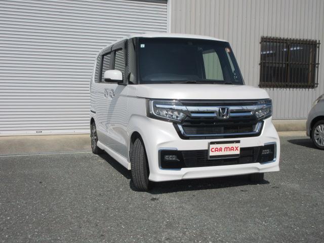Ｎ－ＢＯＸカスタム Ｌ　２年保証　メモリーナビ　フルセグ　バックカメラ　衝突軽減ブレーキ　ドラレコ　片側電動スライドドア　ＬＥＤライト（3枚目）