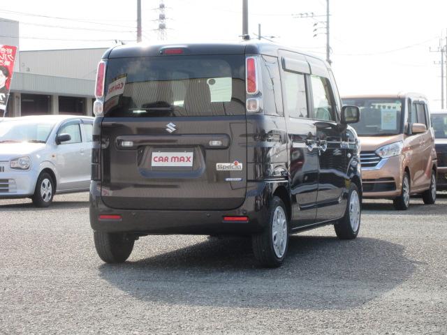 スペーシア ハイブリッドＸ　２年保証　メモリーナビ　ワンセグ　衝突軽減ブレーキ　シートヒーター　両側パワースライドドア　ドラレコ　ＥＴＣ（3枚目）