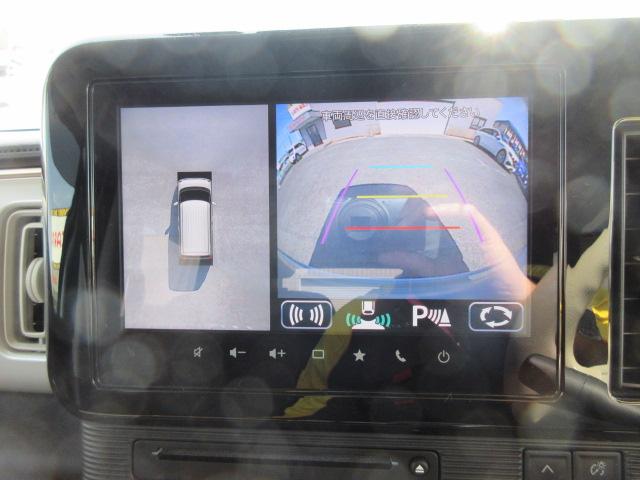 ワゴンＲスマイル ハイブリッドＳ　２年保証　メモリーナビ　フルセグ　アラウンドビュー　衝突軽減ブレーキ　シートヒーター　両側パワースライドドア　ＥＴＣ　ドラレコ（12枚目）