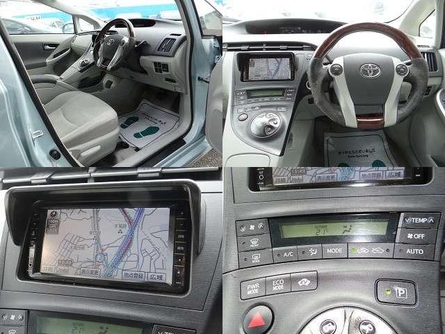 プリウス Ｓツーリングセレクション　ＨＤＤナビ　地デジフルセグ　ハイブリッドバッテリーリビルド済　Ｂｌｕｅｔｏｏｔｈ　ＤＶＤ再生　バックカメラ　ＥＴＣ　フォグランプ　アルミホイール　スマートキー（2枚目）