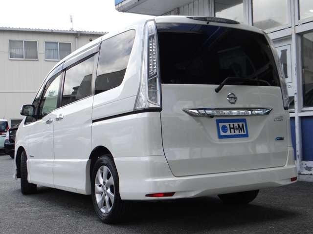 セレナ ハイウェイスター　Ｓ－ハイブリッド　ＳＤナビ　地デジフルセグ　バックカメラ　左側電動スライドドア　ＥＴＣ　クルーズコントロール　ハイブリッドバッテリーチェック済　８人乗り　寒冷地仕様（4枚目）