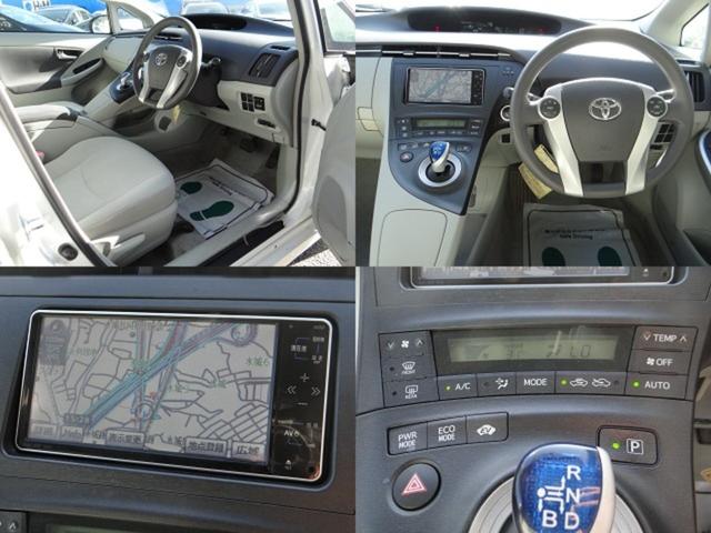 プリウス Ｓ　ＨＤＤナビ　地デジワンセグ　ハイブリッドバッテリーリビルド済　バックカメラ　ＥＴＣ車載器　スマートキー　プッシュスタート　オートエアコン（2枚目）