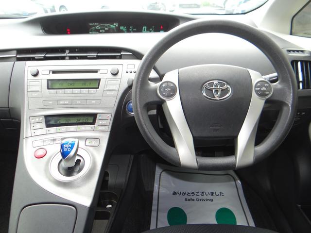 プリウス Ｓ　後期型　オーディオ　ハイブリッドバッテリーリビルド済　ＨＩＤライト　スマートキー　プッシュスタートボタン　アルミホイール　オートエアコン（5枚目）
