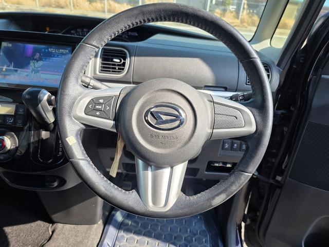 タント カスタムＲＳ　ＳＡ　純正ナビ　フルセグ　バックカメラ　両側パワースライドドア　オートエアコン　スマートキー　プッシュスタート　純正アルミホイール　　衝突安全ブレーキ　ステアリングスイッチ　ＥＴＣ　オートエアコン　ＵＳＢ（13枚目）