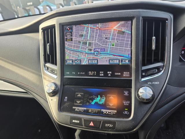 クラウン アスリートＧ　サンルーフ　黒本革シート　純正マルチナビ　純正アルミホイール　レーダクルーズコントロール　ドラレコ　レーザー＆レーダー　バックカメラ　スマートキー　プッシュスタート　ステアリングスイッチ　パワーシート（10枚目）