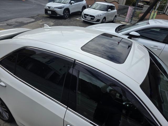 クラウン アスリートＧ　サンルーフ　黒本革シート　純正マルチナビ　純正アルミホイール　レーダクルーズコントロール　ドラレコ　レーザー＆レーダー　バックカメラ　スマートキー　プッシュスタート　ステアリングスイッチ　パワーシート（25枚目）