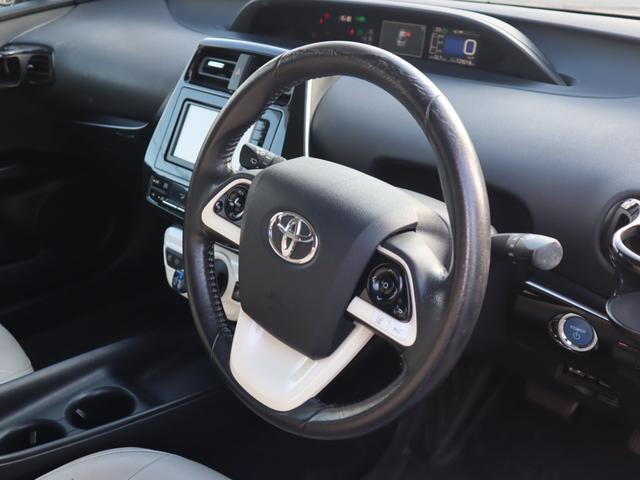 プリウス S セーフティセンスパッケージ 純正ナビ TV BT ETC LEDヘッドライト ドラレコ トヨタセーフティセンス(11枚目)