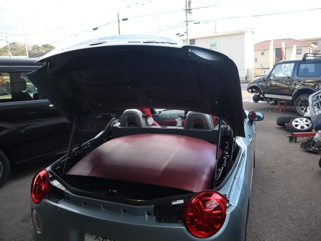 コペン セロ　５ＭＴ　ワンオーナー　電動アクティブトップ　ナビ　ＴＶ　Ｂｌｕｅｔｏｏｔｈ対応　ドラレコ　ＥＴＣ　シートヒーター　純正アルミ（10枚目）