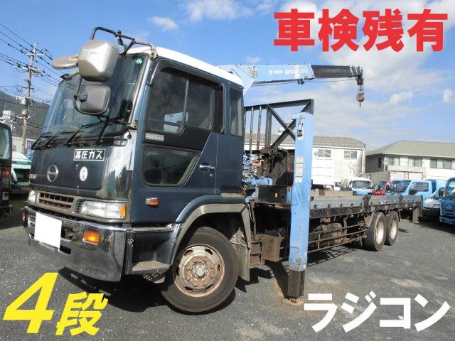 プロフィア ２５Ｔ　４段クレーン　ハイジャッキ　ラジコン　２デフ　ウインチ付　１２．６Ｔ積載　フックイン付（2枚目）