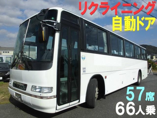 ブルーリボン 66人乗り 57席 大型バス 自動ドア リクライニングシート(2枚目)