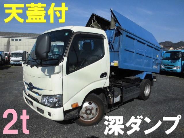 デュトロハイブリッド ２Ｔ　天蓋付き深ダンプ　清掃ダンプ（2枚目）