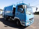 ファイター ４Ｔ　パッカー車　８．５立米　プレス式　塵芥車　押出式　連続動作（3枚目）