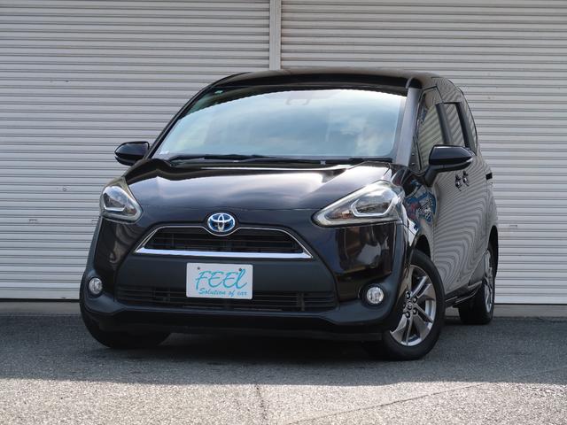 シエンタ ハイブリッドG クエロ TSS ハーフレザーシート 両側電動スライドドア 修復右ピラー フルセグTV 純正オプション15インチAW LEDヘッドライト スマートキー2本 衝突軽減ブレーキ レーンキープアシスト(6枚目)