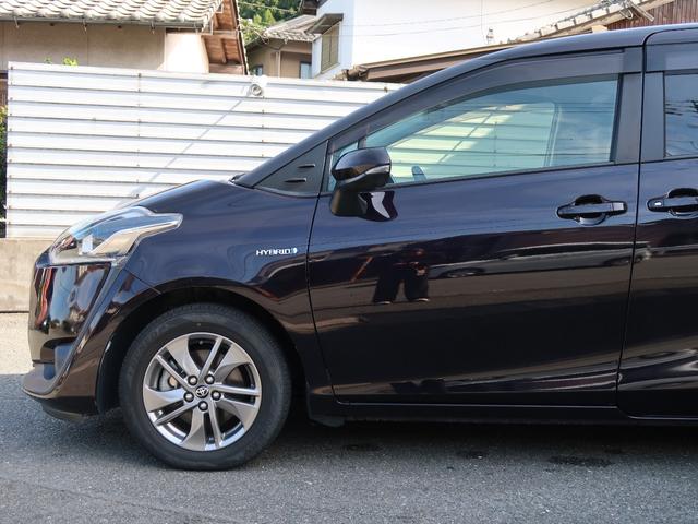 シエンタ ハイブリッドG クエロ TSS ハーフレザーシート 両側電動スライドドア 修復右ピラー フルセグTV 純正オプション15インチAW LEDヘッドライト スマートキー2本 衝突軽減ブレーキ レーンキープアシスト(63枚目)