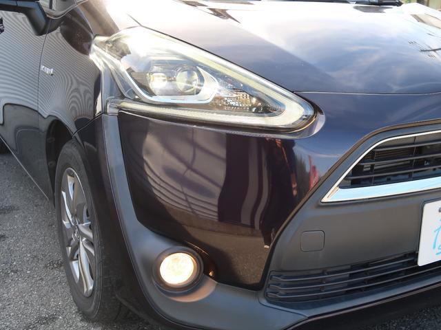 シエンタ ハイブリッドG クエロ TSS ハーフレザーシート 両側電動スライドドア 修復右ピラー フルセグTV 純正オプション15インチAW LEDヘッドライト スマートキー2本 衝突軽減ブレーキ レーンキープアシスト(74枚目)