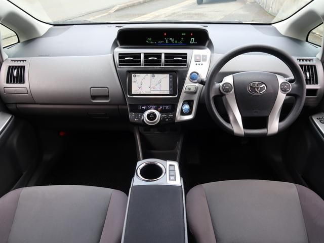 プリウスアルファ S ワンオーナー スマートキー2本 ディーラー整備記録 純正ナビ ワンセグTV DVD視聴 バックカメラ ビルトインETC プッシュスタート オートエアコン 修復左インサイドパネル(6枚目)