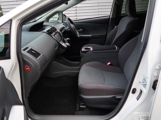 プリウスアルファ S ワンオーナー スマートキー2本 ディーラー整備記録 純正ナビ ワンセグTV DVD視聴 バックカメラ ビルトインETC プッシュスタート オートエアコン 修復左インサイドパネル(14枚目)